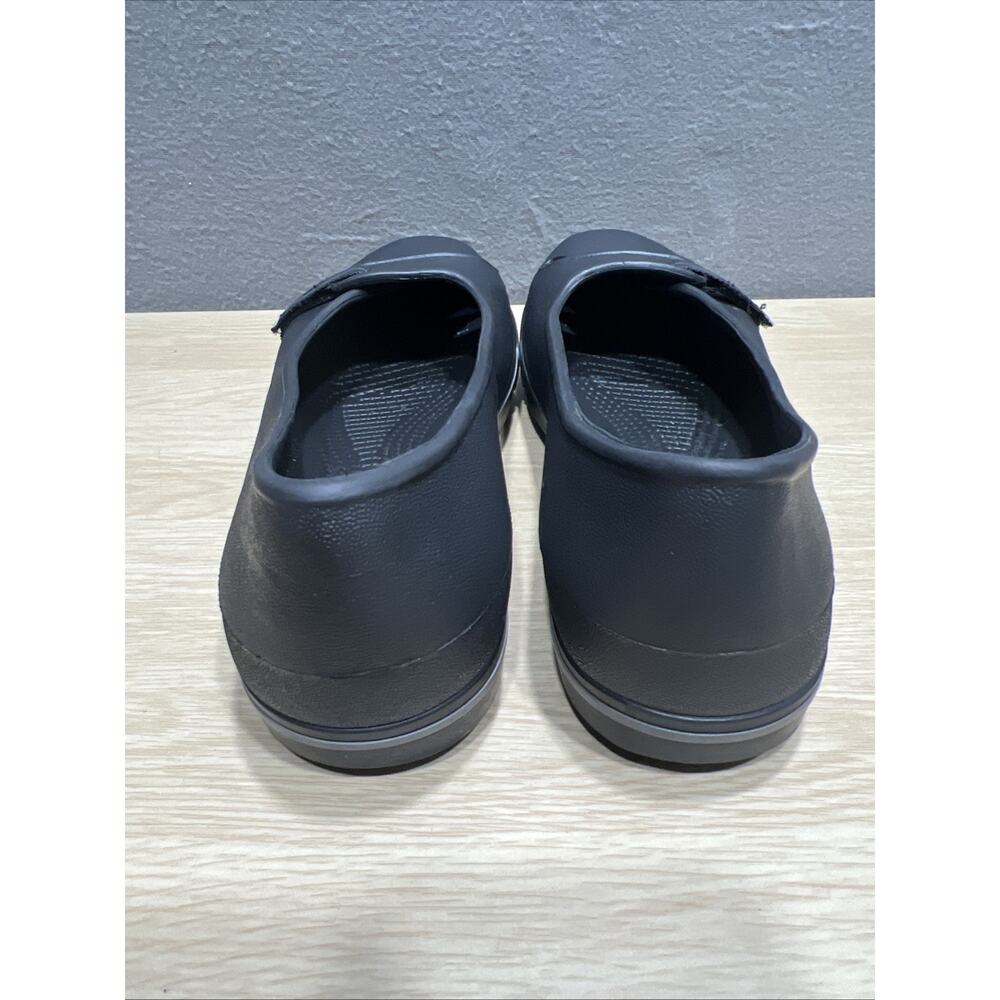 Crocs Loafer Crocband 2.5 Black Slip On Adjustable Strap Comfort Womens Size 7 - Picture 5 of 10
